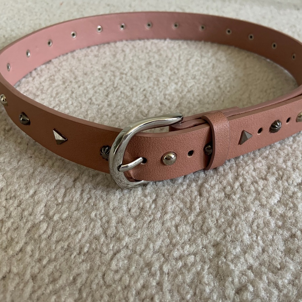 Garage Studded Pink Belt (NEVER WORN)